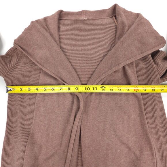 NEW Lululemon Cashmere Sundown Sweater Wrap Soft Sand Cardigan Athleisure Lounge - Picture 3 of 5